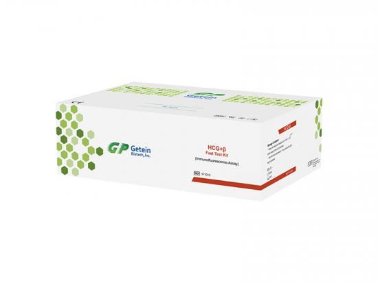  HCG + β Kit de test rapide (immunofluorescence  dosage) 